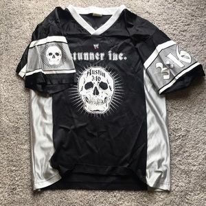 WWE Stone Cold Football Jersey size Large